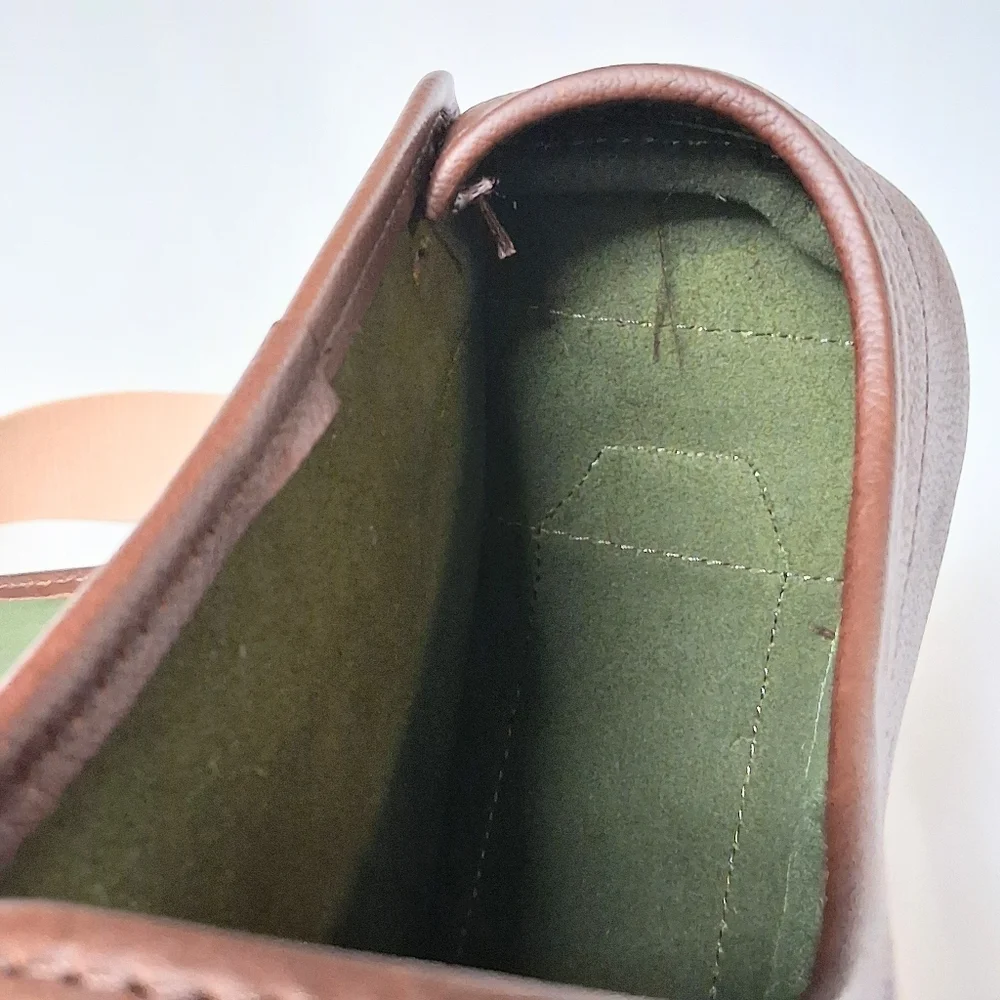 Brown Leather Crossbody Bag